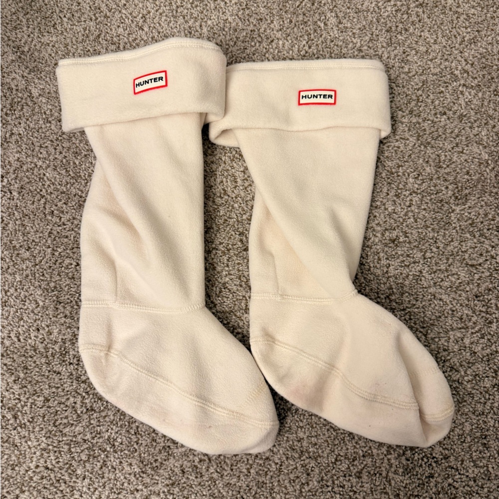 Hunter Cream Socks